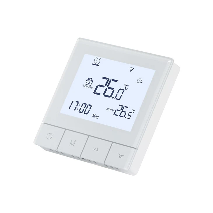 Room heating thermostat